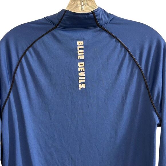 Duke Blue Devils Men's 1/4 Zip Pullover Jacket Blue Size S - Picture 10 of 13